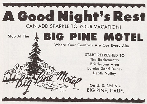 big pine motel